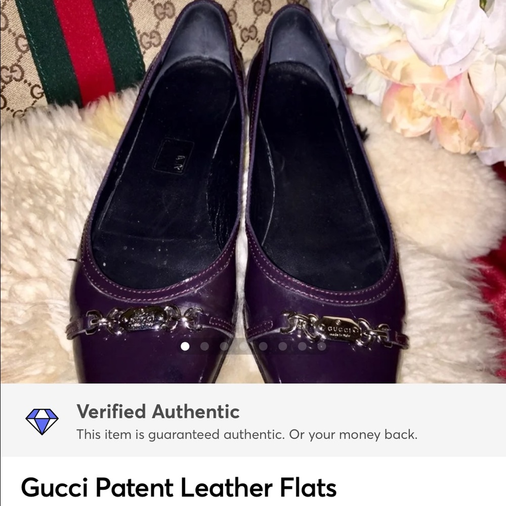 Gucci patent leather flats - Picture 2 of 10